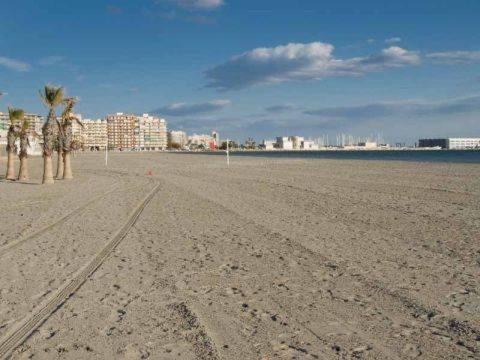 산타 폴라 Apartamentoen La Playa, 200 Mts De La Playa Nuevo 아파트 외부 사진